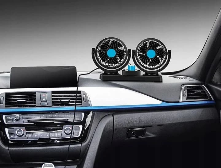 Dwugłowicowy wentylator samochodowy Mitchell Dwugłowicowy wentylator samochodowy Mitchell - Mitchel Wentylatory