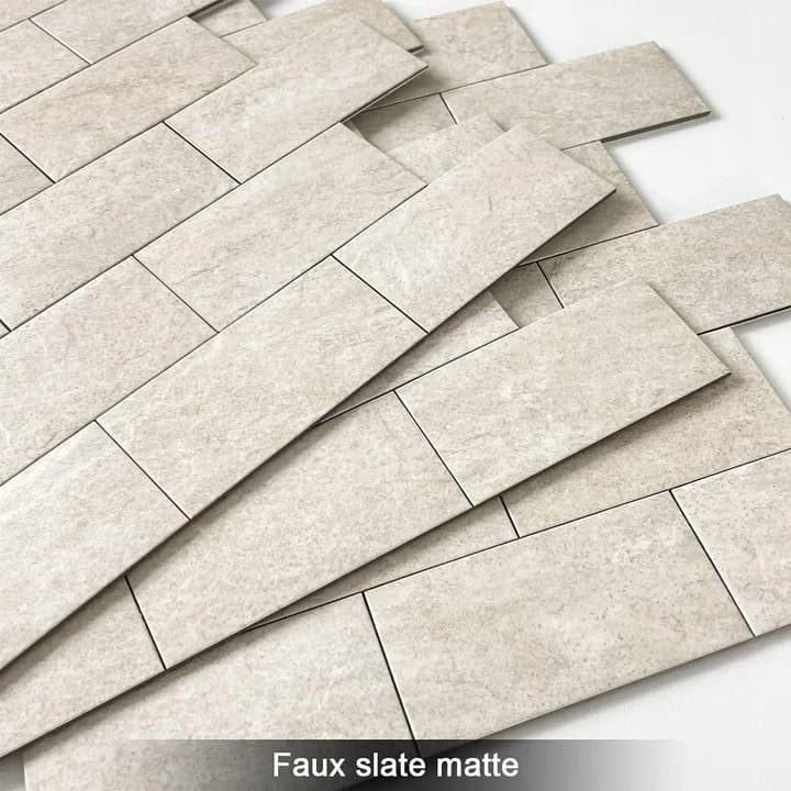 Samoprzylepne płytki ścienne BeNice 3D 10sztuk jasnoszary Samoprzylepne płytki ścienne BeNice 3D 10sztuk jasnoszary - BeNice Dekoracje ścienne