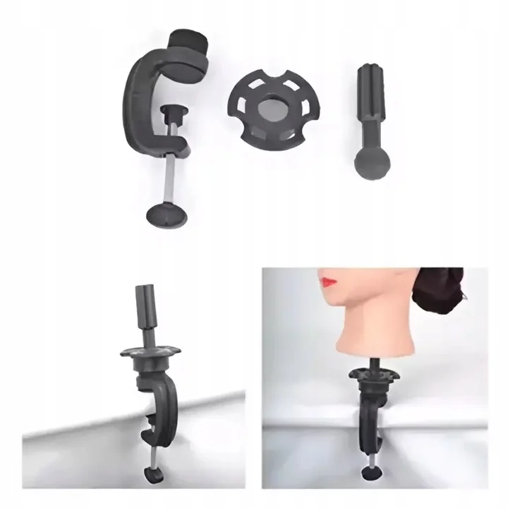 Manekin |głowa fryzjerska treningowa do czesania JASNY BRĄZ Manekin |głowa fryzjerska treningowa do czesania JASNY BRĄZ - Inne