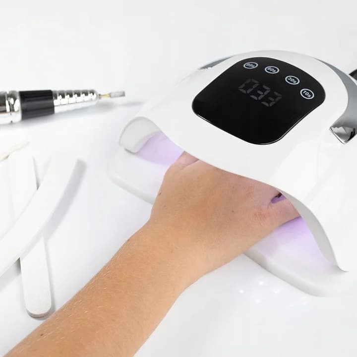 Profesjonalna Lampa UV Do Paznokci LED X19 MAX 258W Mocna Do Hybryd Żeli Profesjonalna Lampa UV Do Paznokci LED X19 MAX 258W Mocna Do Hybryd Żeli - Lampy UV do paznokci