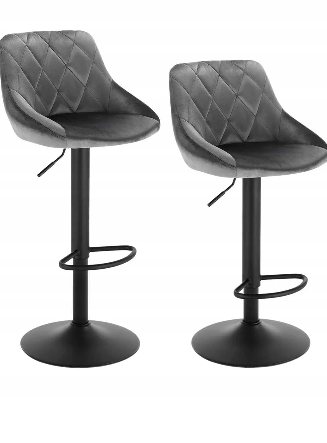 Taboret Woltu szary 106 cm Taboret Woltu szary 106 cm - Woltu Stołki i taborety